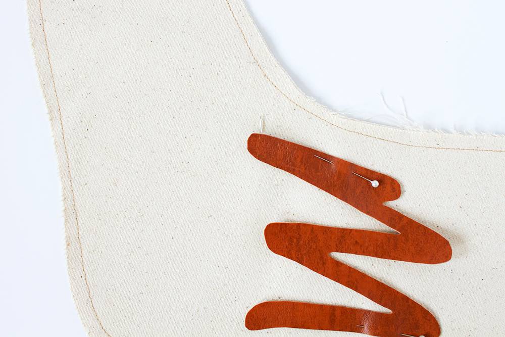 DIY Modern Stockings with Leather