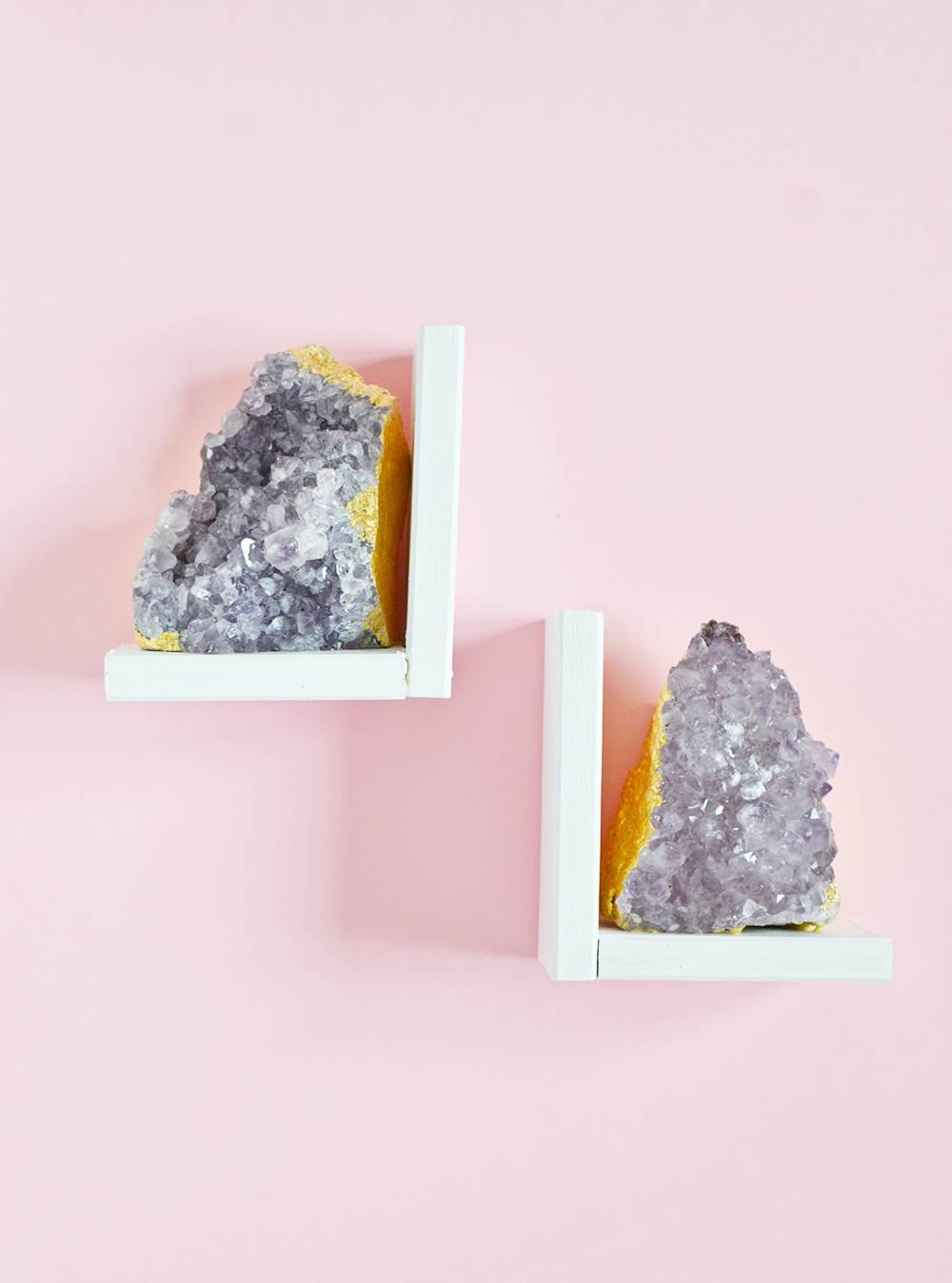 How To: Make Amethyst Bookends under $60