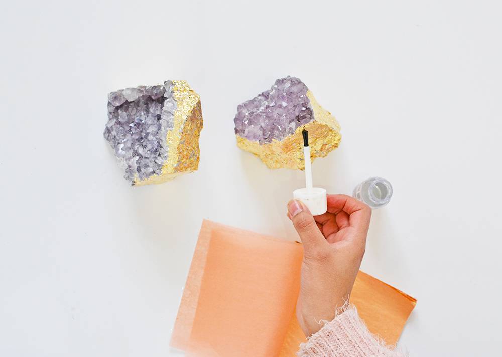 How To: Make Amethyst Bookends under $60