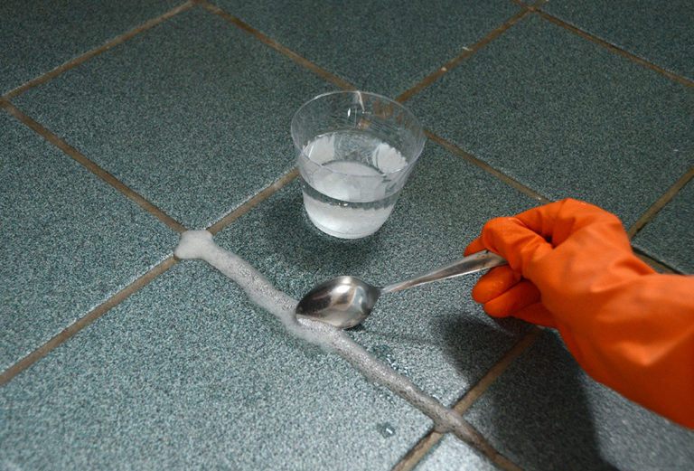 How to Clean Tile Grout Curbly