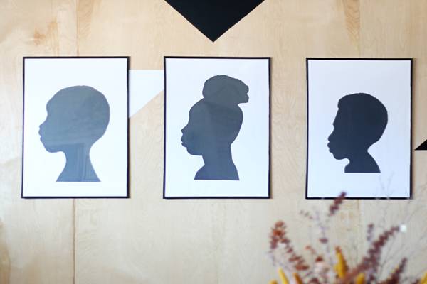 Family Silhouette Art in Under an Hour