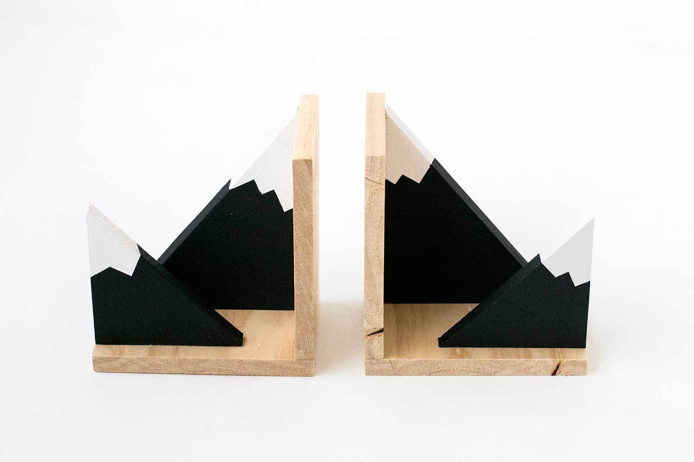 Mountain bookends - Step 8