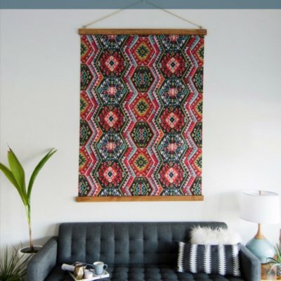DIY Large-Scale Tapestry Wall Art