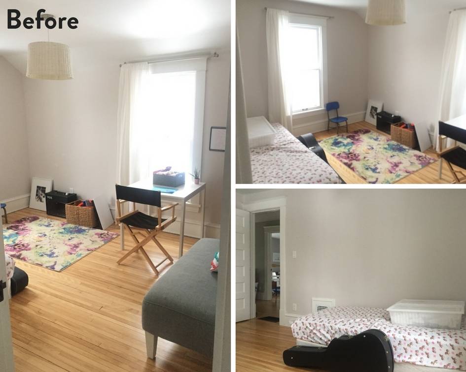 From Catch-All Room to Cozy Den: Room Makeover