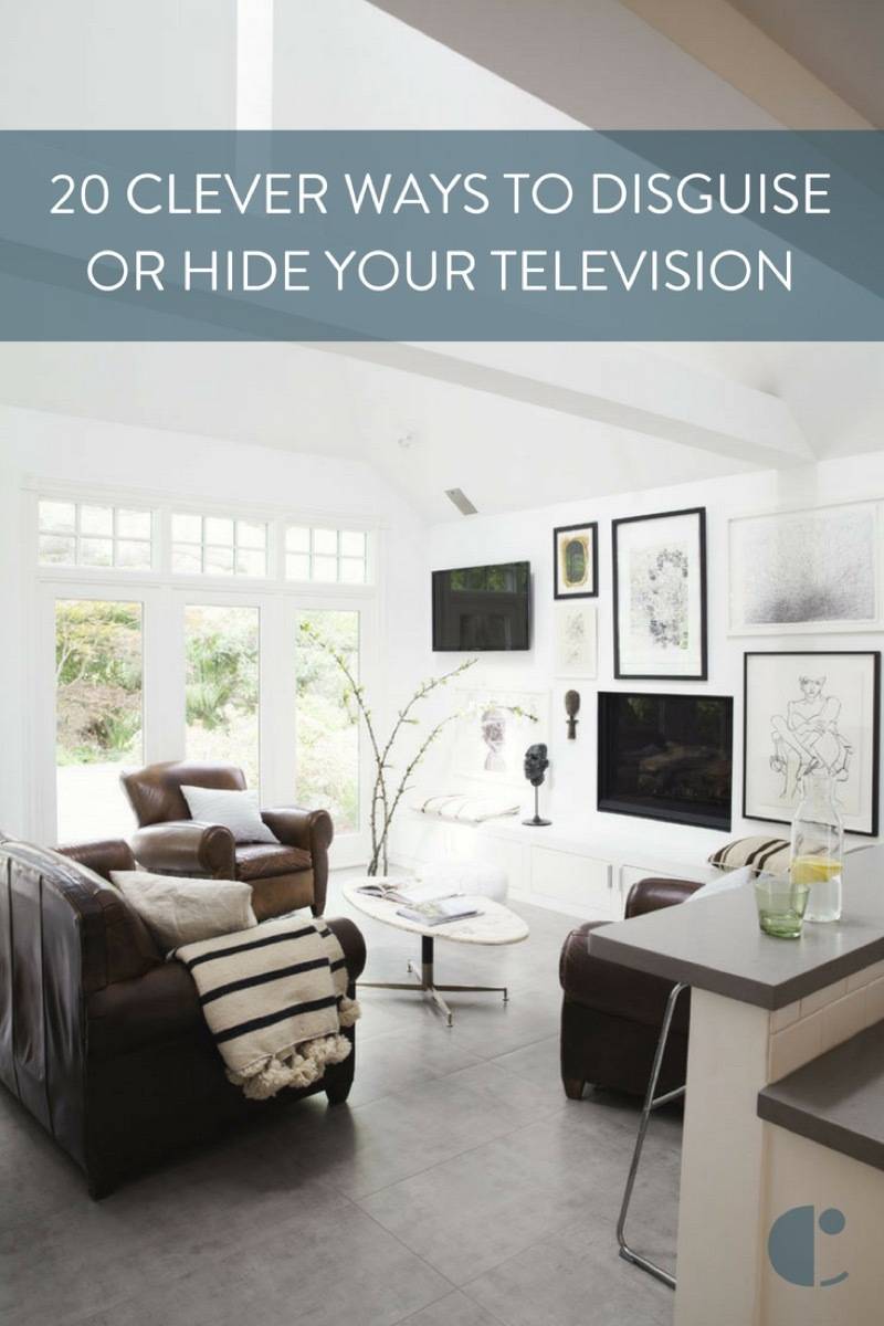 20 Ways to Create a Hidden TV