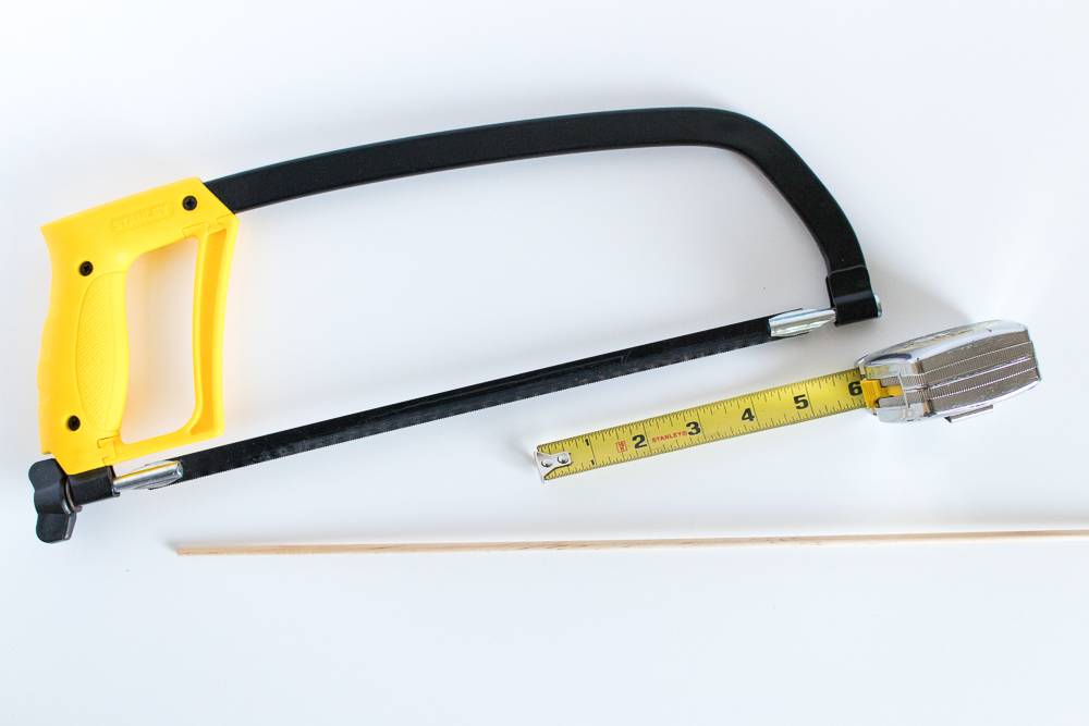 DIY concrete earring tree | Step 1