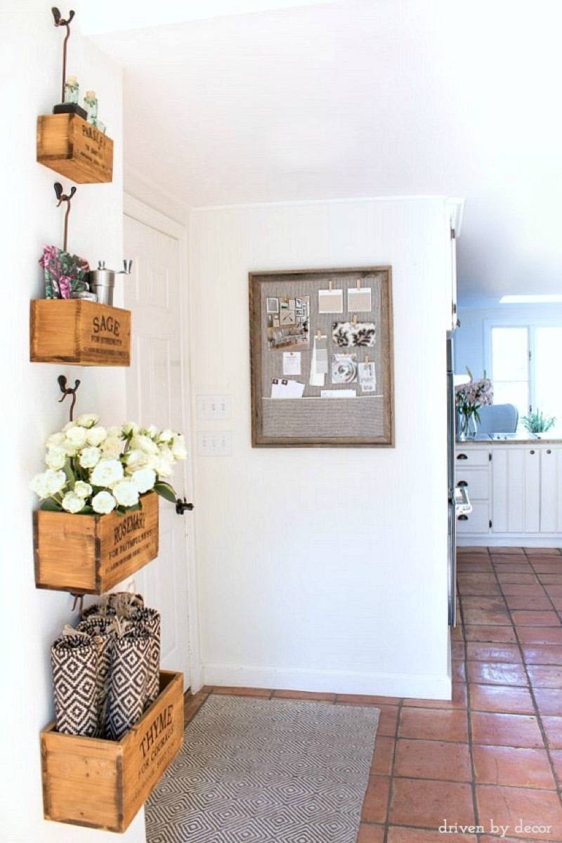 99 ways to use fabric to decorate your home | Fabric-covered cork board