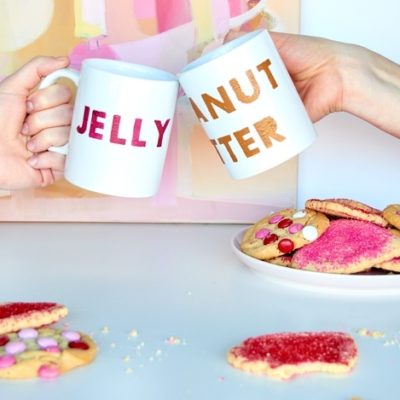 DIY 'Perfect Pair' Galentine's Day Mugs for your Best Friend