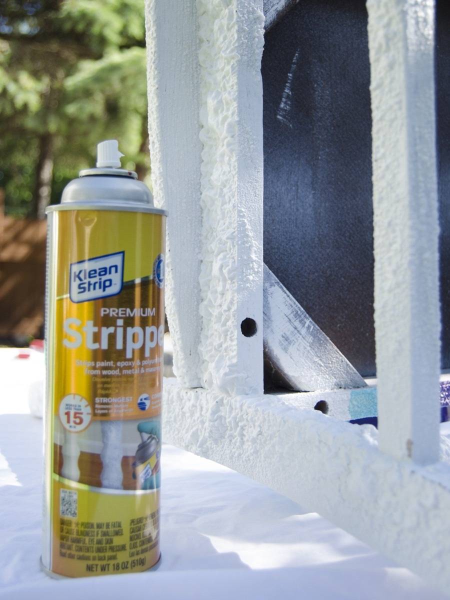 Paint stripper works! Restore old furniture pieces and remove paint quickly