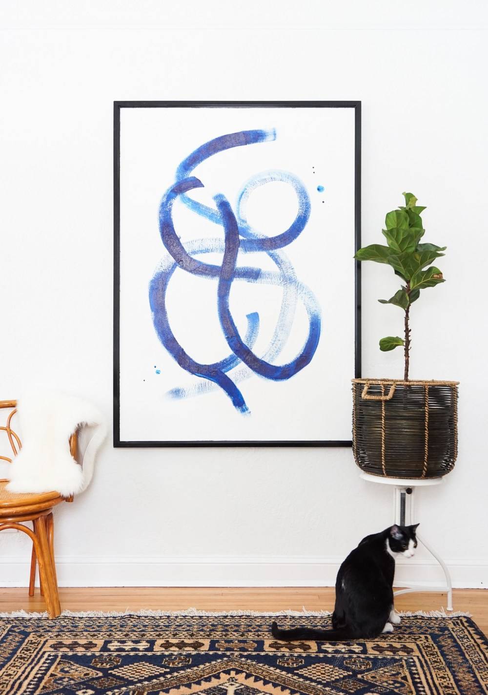 Roundup: 10 DIY Large Scale Wall Art Ideas