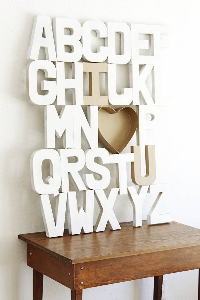 Roundup: 10 DIY Large Scale Wall Art Ideas