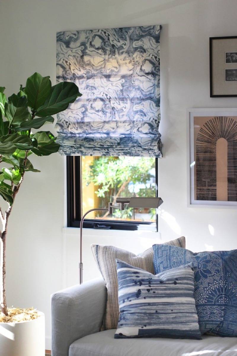 99 ways to use fabric to decorate your home | DIY roman shades