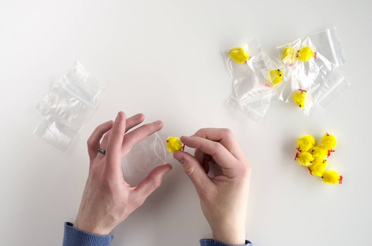 Sneak these chicks into your homemade bath bombs for a Spring-themed surprise!