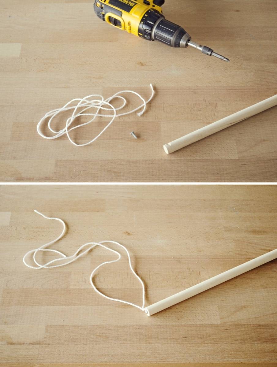 Make This: Minimal Clothes Drying Rack