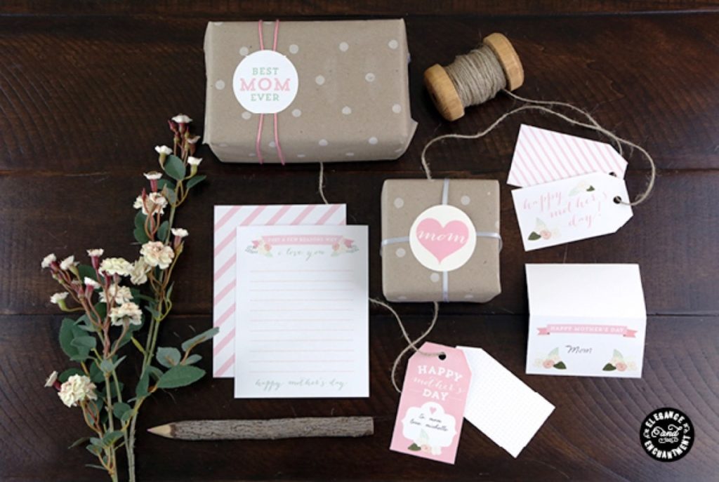 71 Last-Minute Mother's Day Printables: Tags by Elegance and Enchantment
