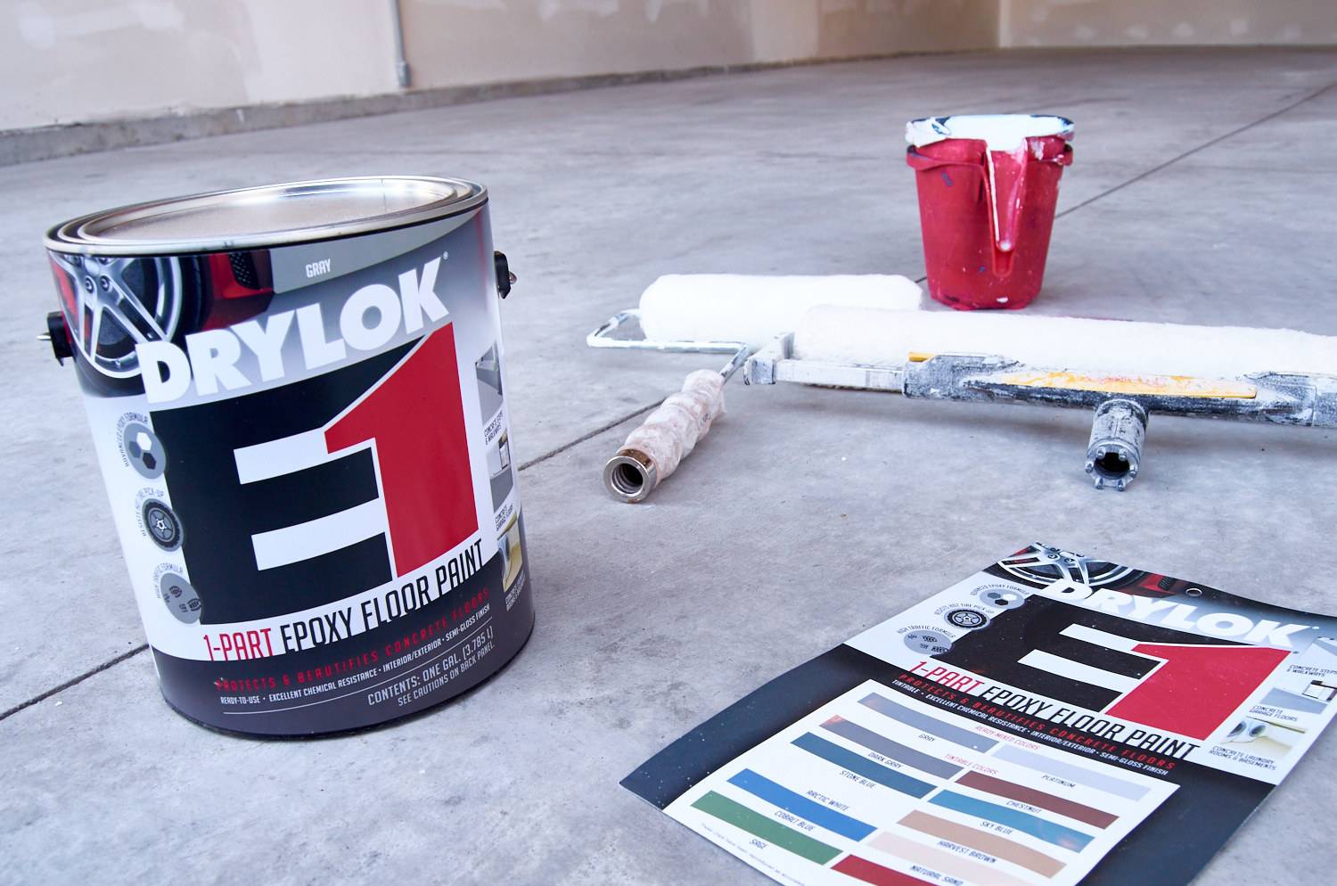 DRYLOK® E1 1-Part Epoxy Floor Paint