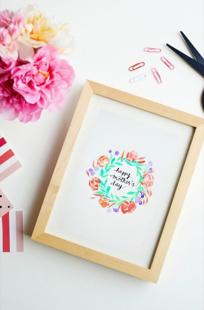 71 Last-Minute Mother's Day Printables: Art Print by Place of My Taste