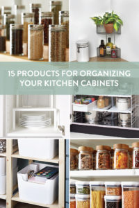 15 Ways to Guarantee You'll Keep Your Kitchen Cabinets Organized - Curbly