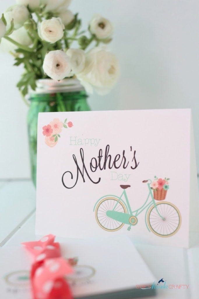 71 Last-Minute Mother's Day Printables: Card by She's Kinda Crafty