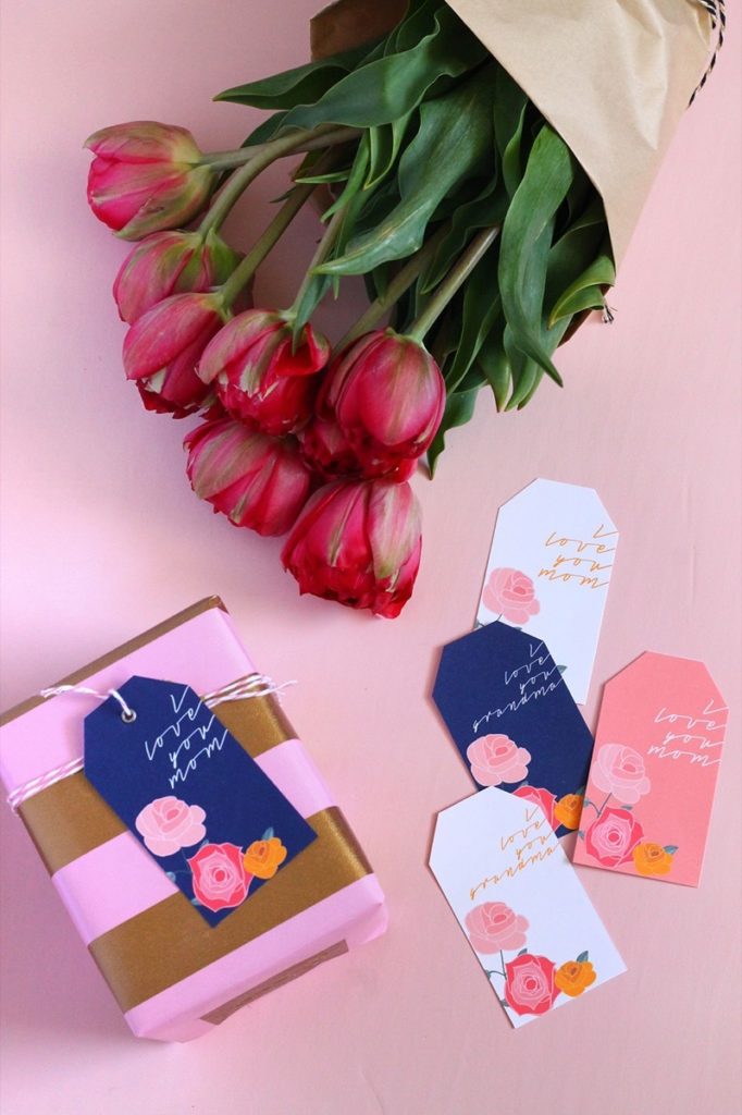 71 Last-Minute Mother's Day Printables: Tags by Squirrelly Minds