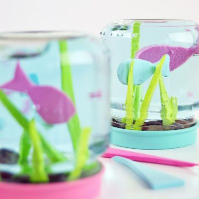 Kids Craft: Make a mini fish tank!