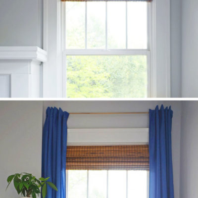 Simple Renter Friendly Window Treatment