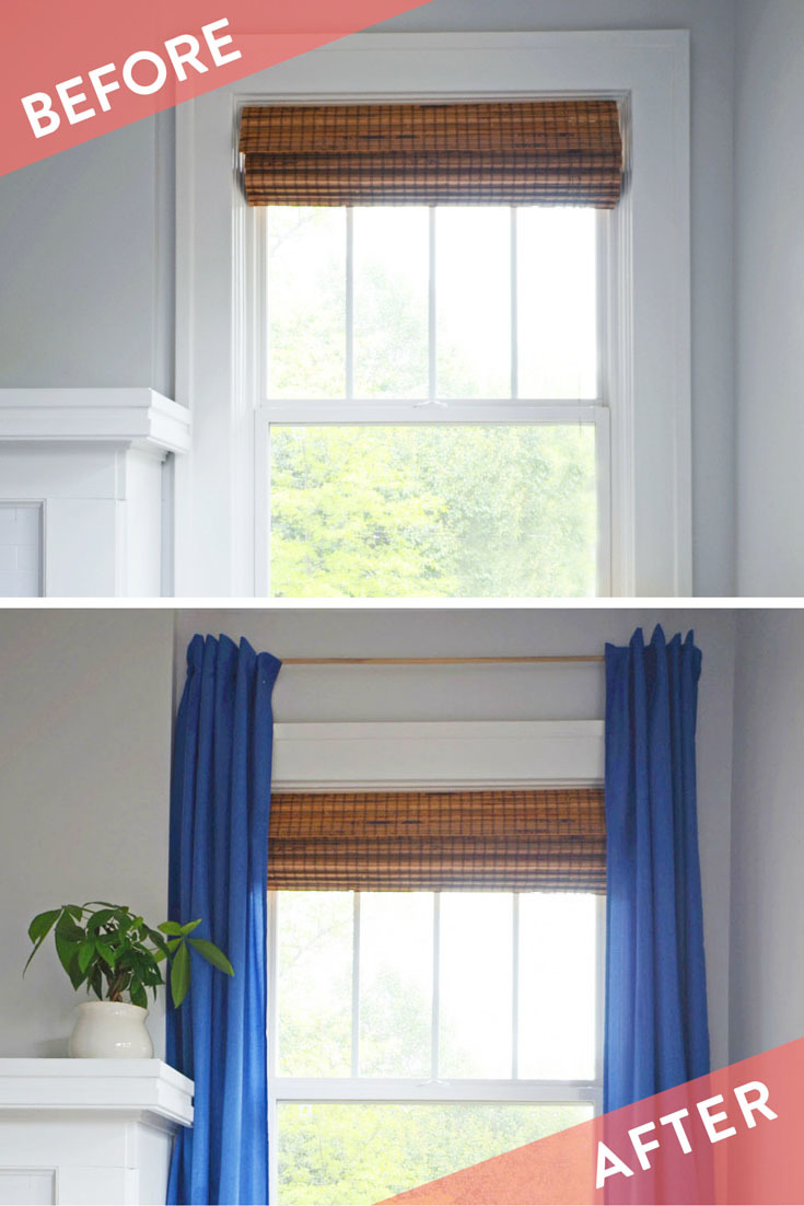 Simple Renter Friendly Window Treatment