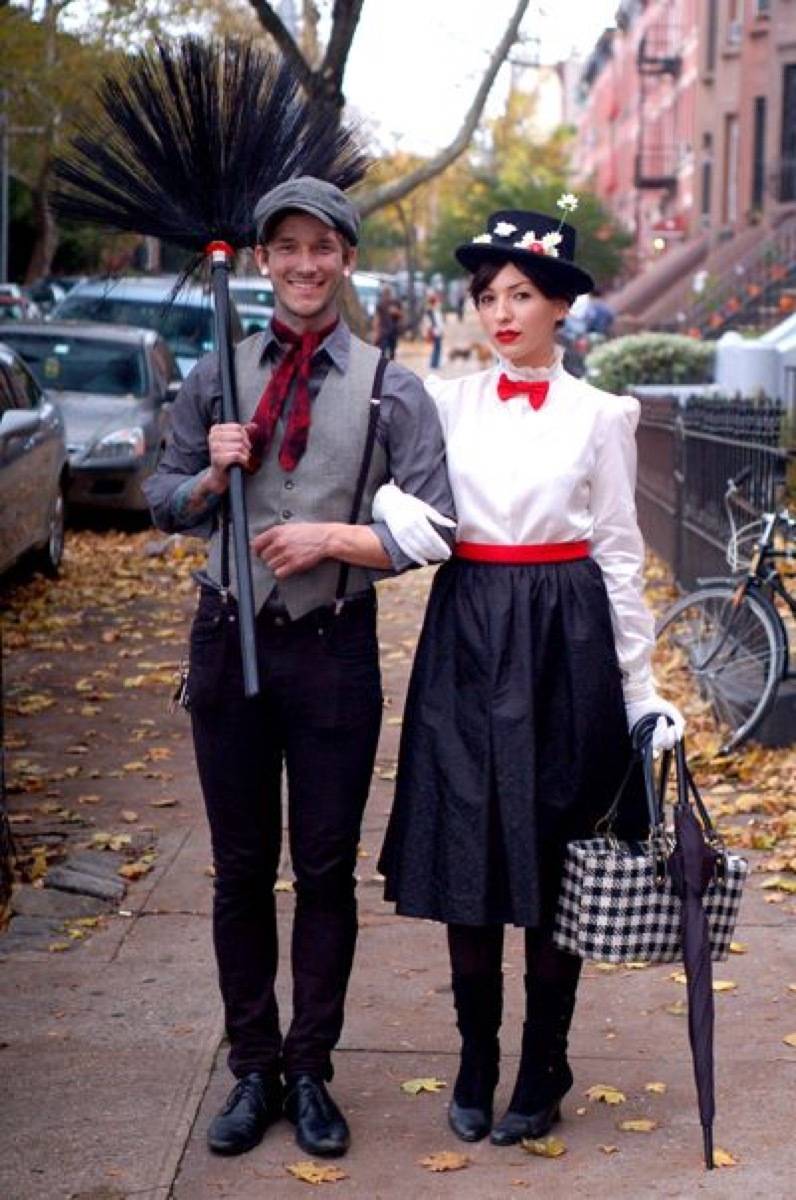 Mary Poppins and Bert