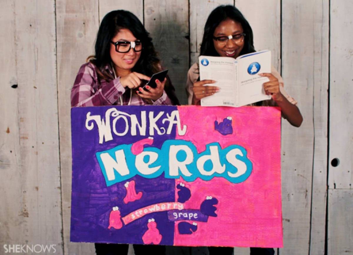 Nerds costume for two
