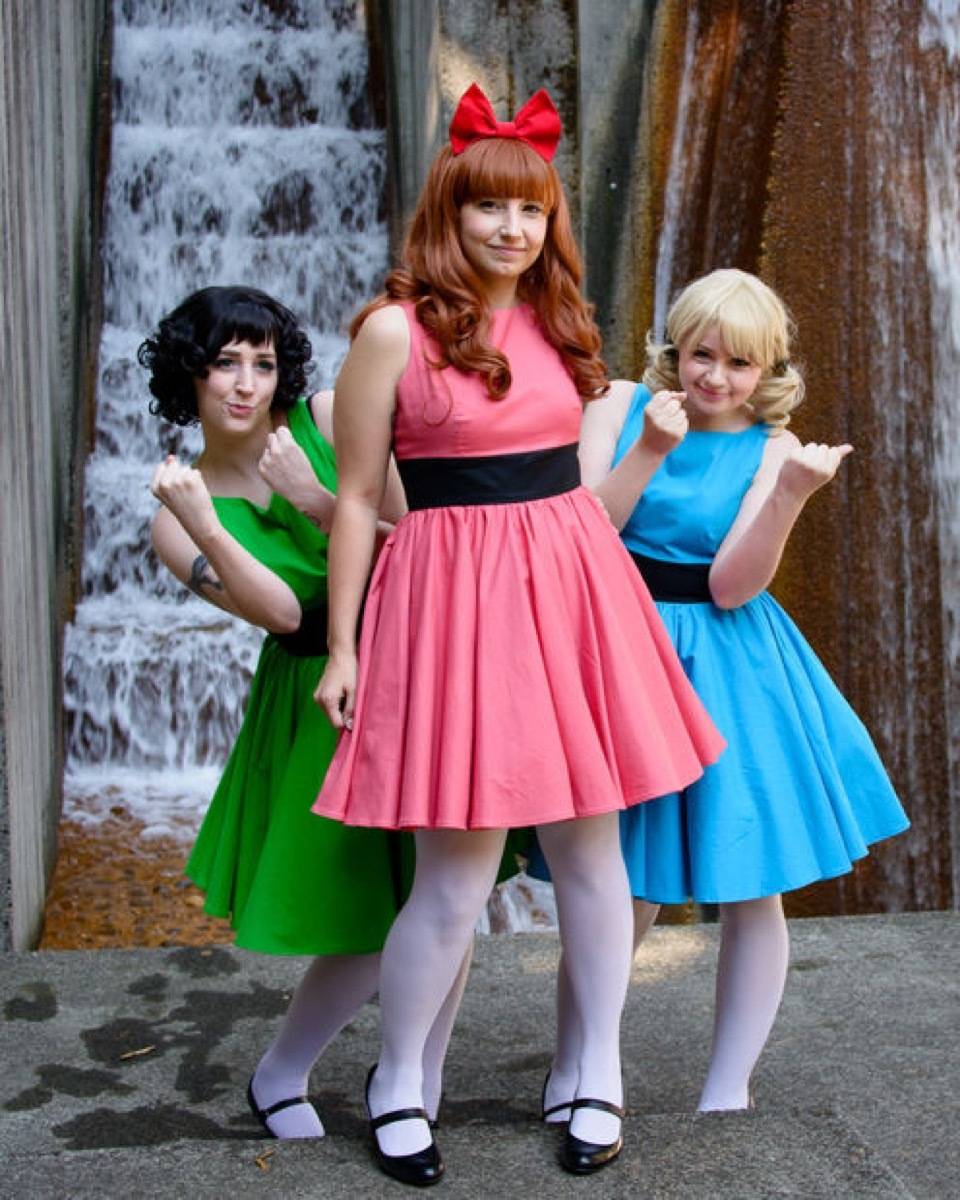 Powerpuff Girls group costume idea