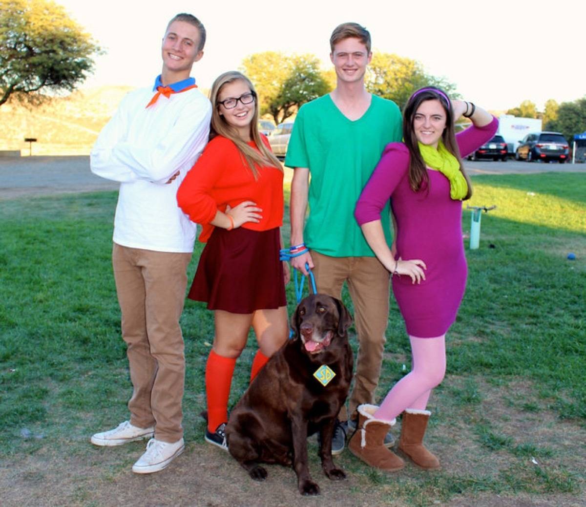 Scooby Doo and the gang group costume idea