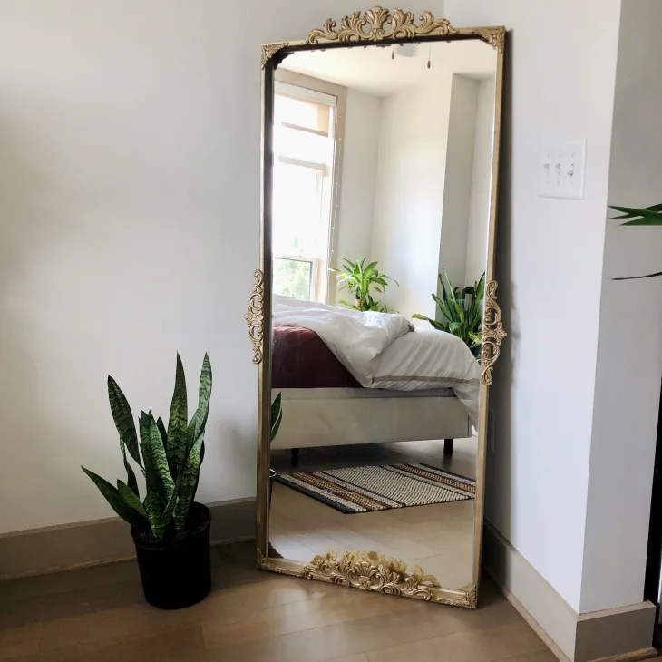 gilded ikea mirror