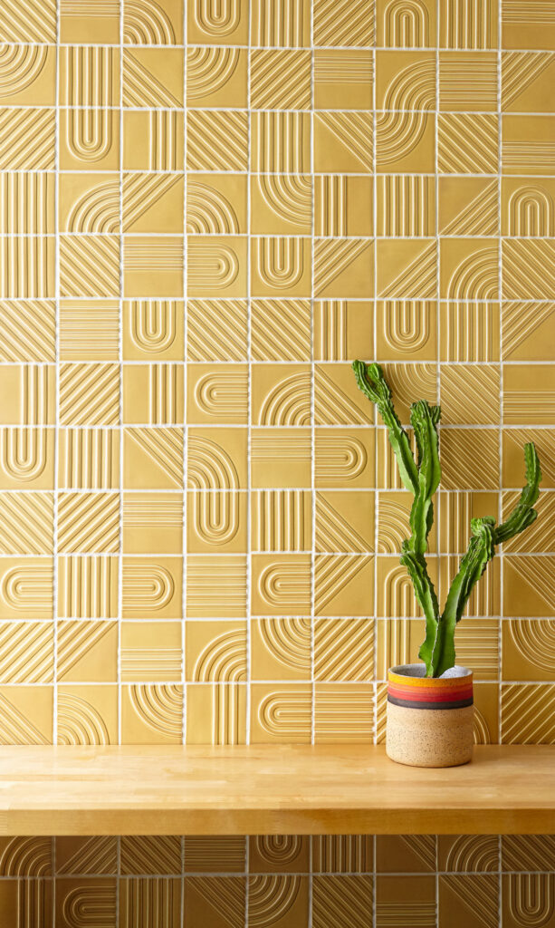 Signal Tile by Kristine Morich X Clayhaus Modern Tile
