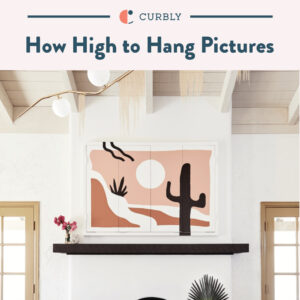 how high to hang pictures