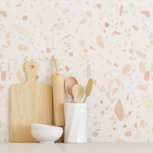 Terrazzo removable wallpaper