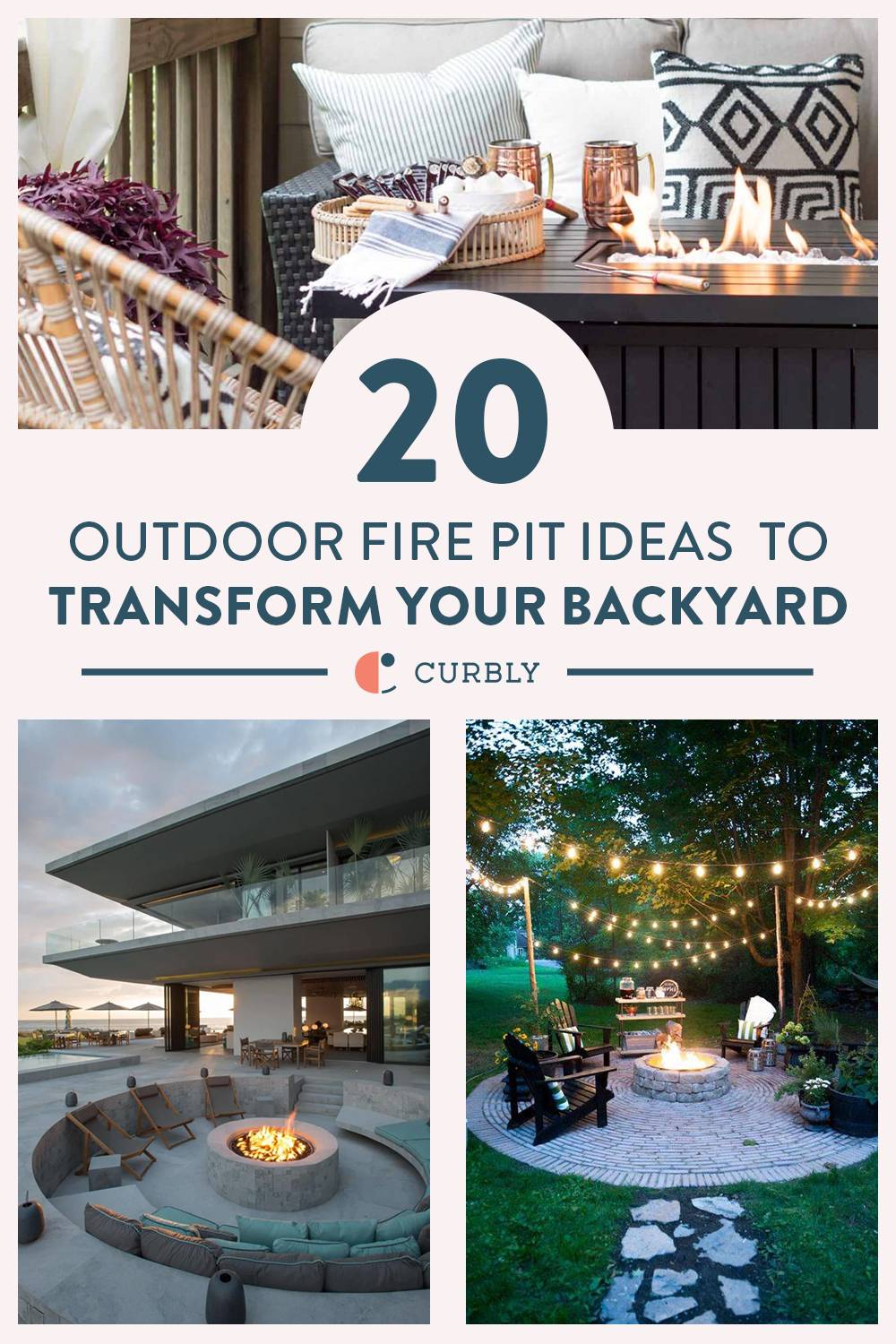 20 Outdoor Fire Pit Ideas to Transform Your Backyard - Curbly