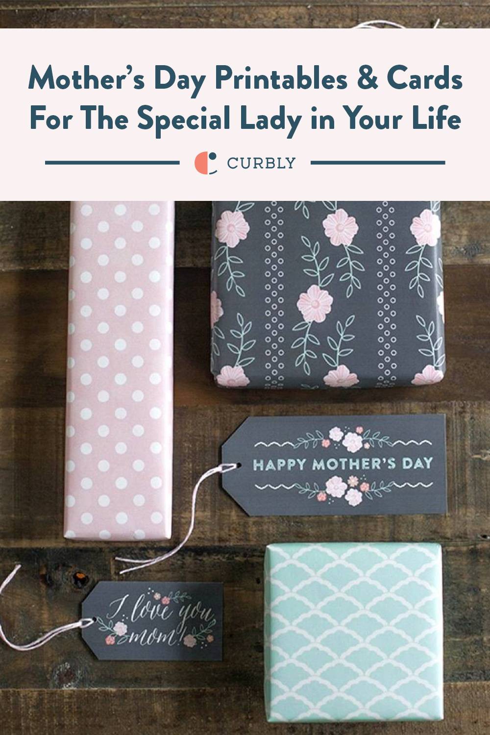 Mom’s Day Printables &amp; Playing cards For The Particular Girl In Your ...