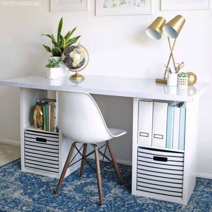 Image for DIY IKEA Desk Hack