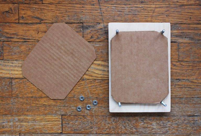 flower press - step 3