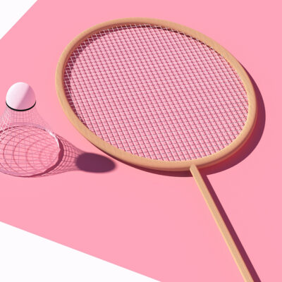 outdoor games - badminton