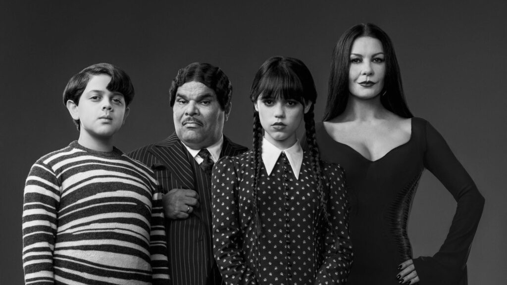 Addams family from Netflix