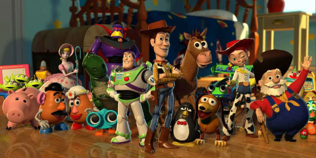 toy story group of toys 