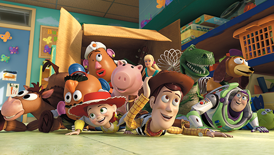toy story group of characters