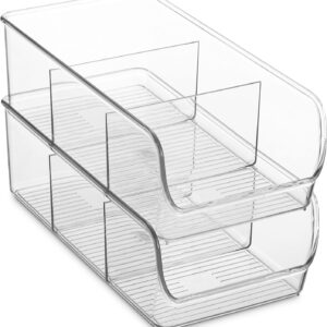 clear pantry bins from amazon.