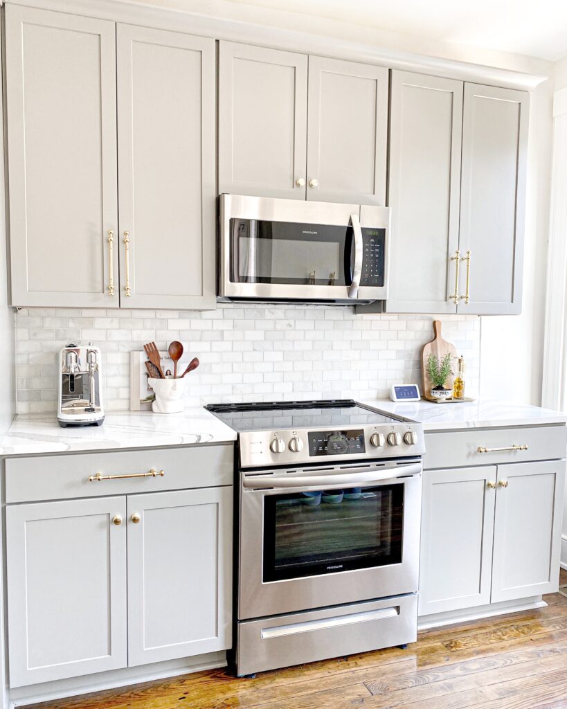Beautiful gray kitchen