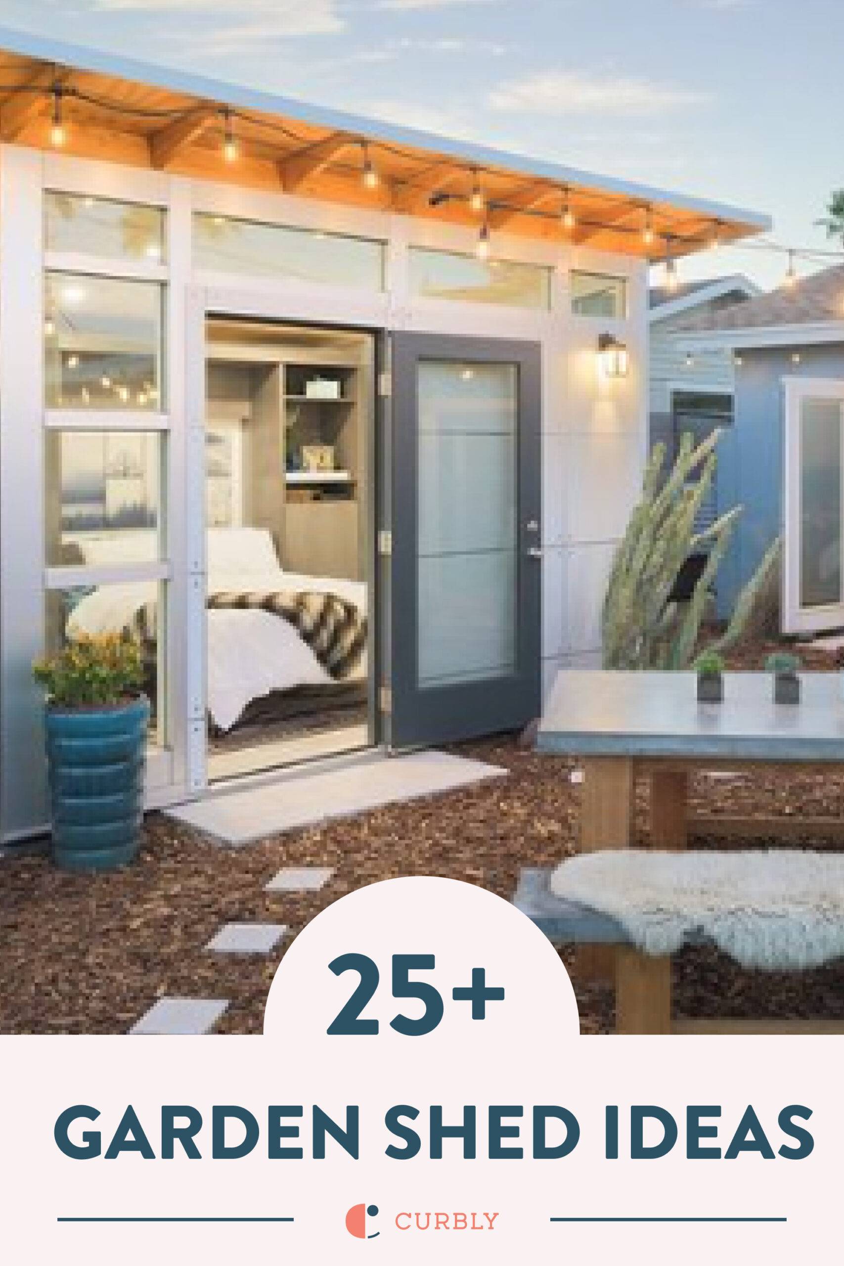 25+ Garden Shed Ideas for Beauty and Functionality - Curbly
