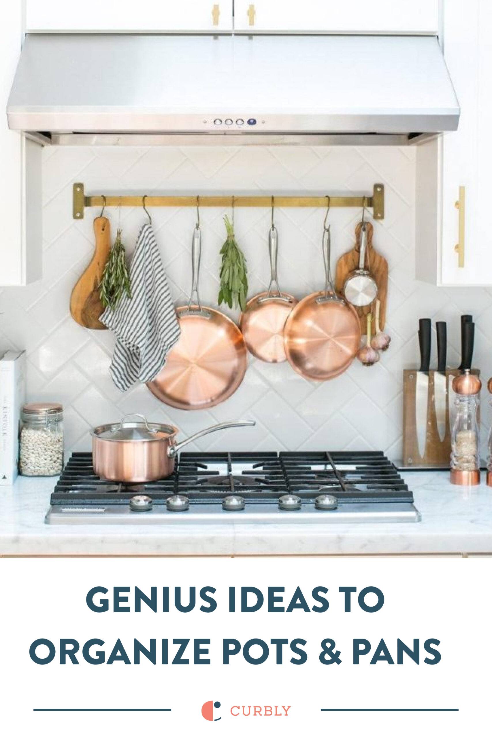 Genius Ways to Store and Organize Pots and Pans