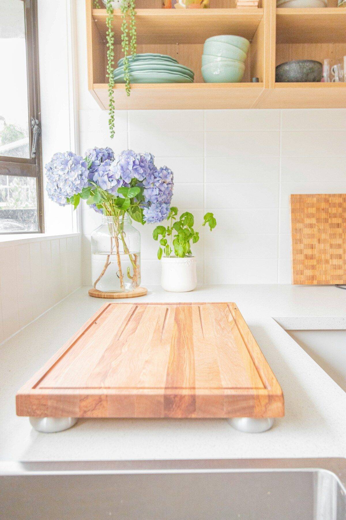 a clean well cared for cutting board